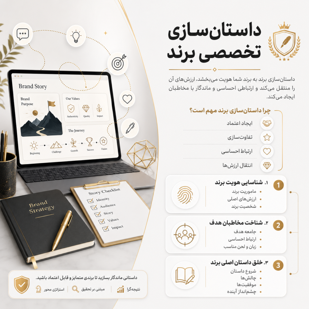 داستان سازی تخصصی برند
